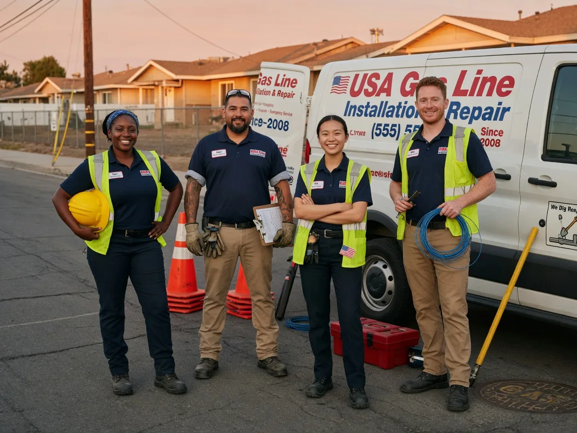 Gas Line Installation company in Nekoma, KS